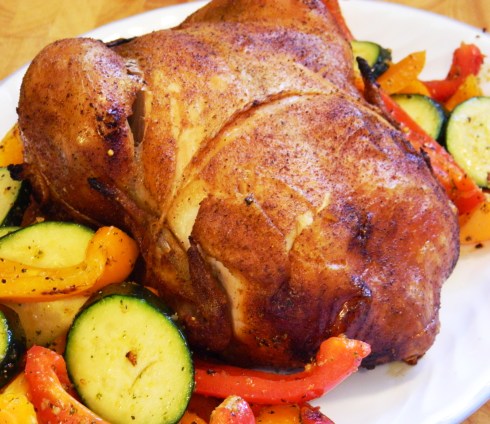 Summer Shortcut Roast Chicken | baconavecbacon.com